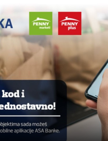 ASA Banka i Penny Plus omogućili plaćanje putem QR koda